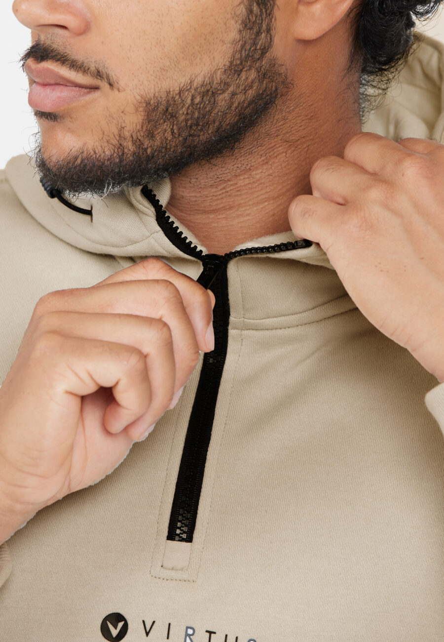 Virtus Willard Technical Hoody Sweatshirt, Moonstruck - Image 6