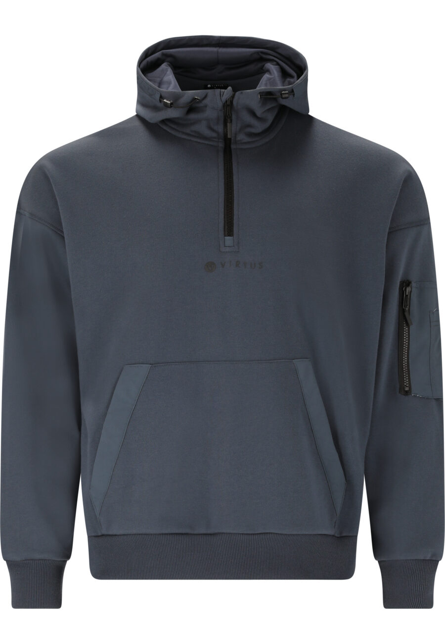 Virtus Willard Technical Hoody Sweatshirt, Blue Nights - Image 12