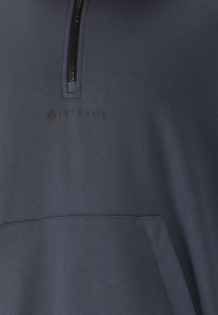 Virtus Willard Technical Hoody Sweatshirt, Blue Nights - Image 10
