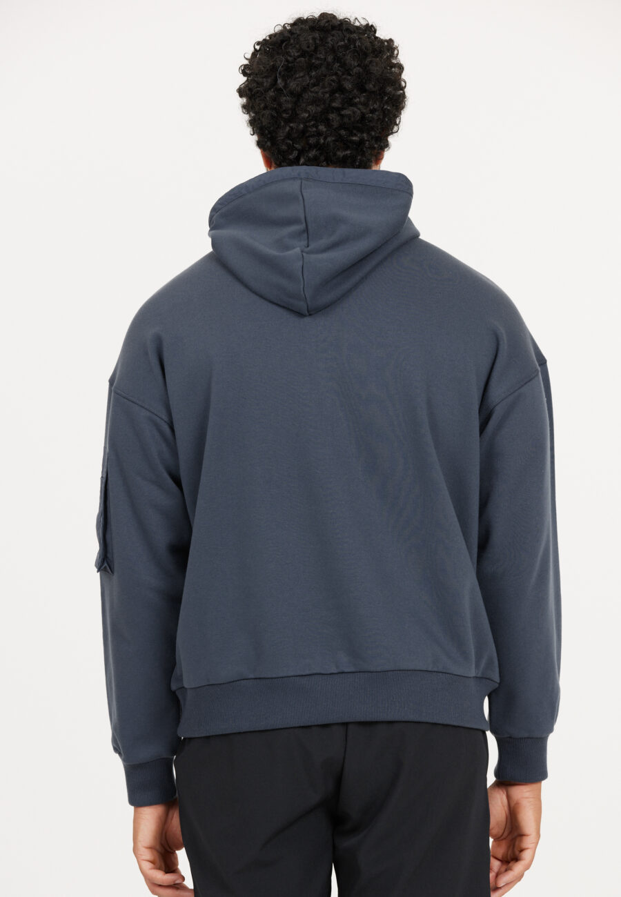 Virtus Willard Technical Hoody Sweatshirt, Blue Nights - Image 2