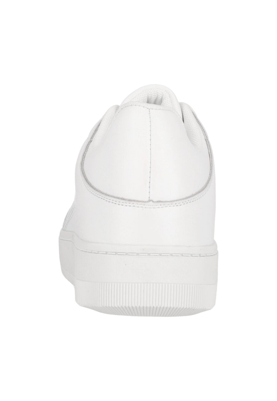 Virtus Ewart Premium Leather Sneakers, White Solid - Image 6