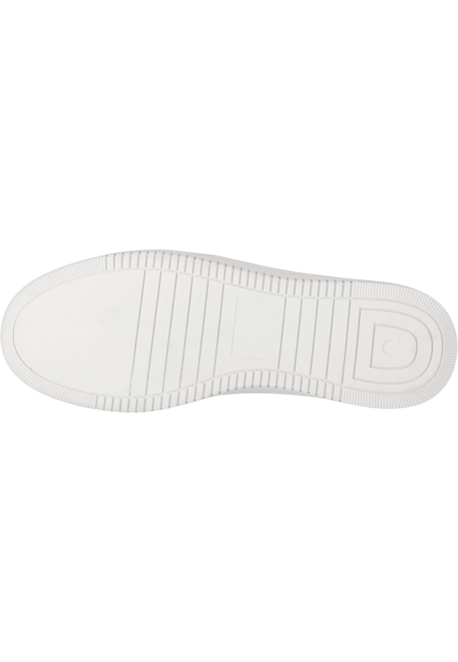 Virtus Ewart Premium Leather Sneakers, White Solid - Image 5