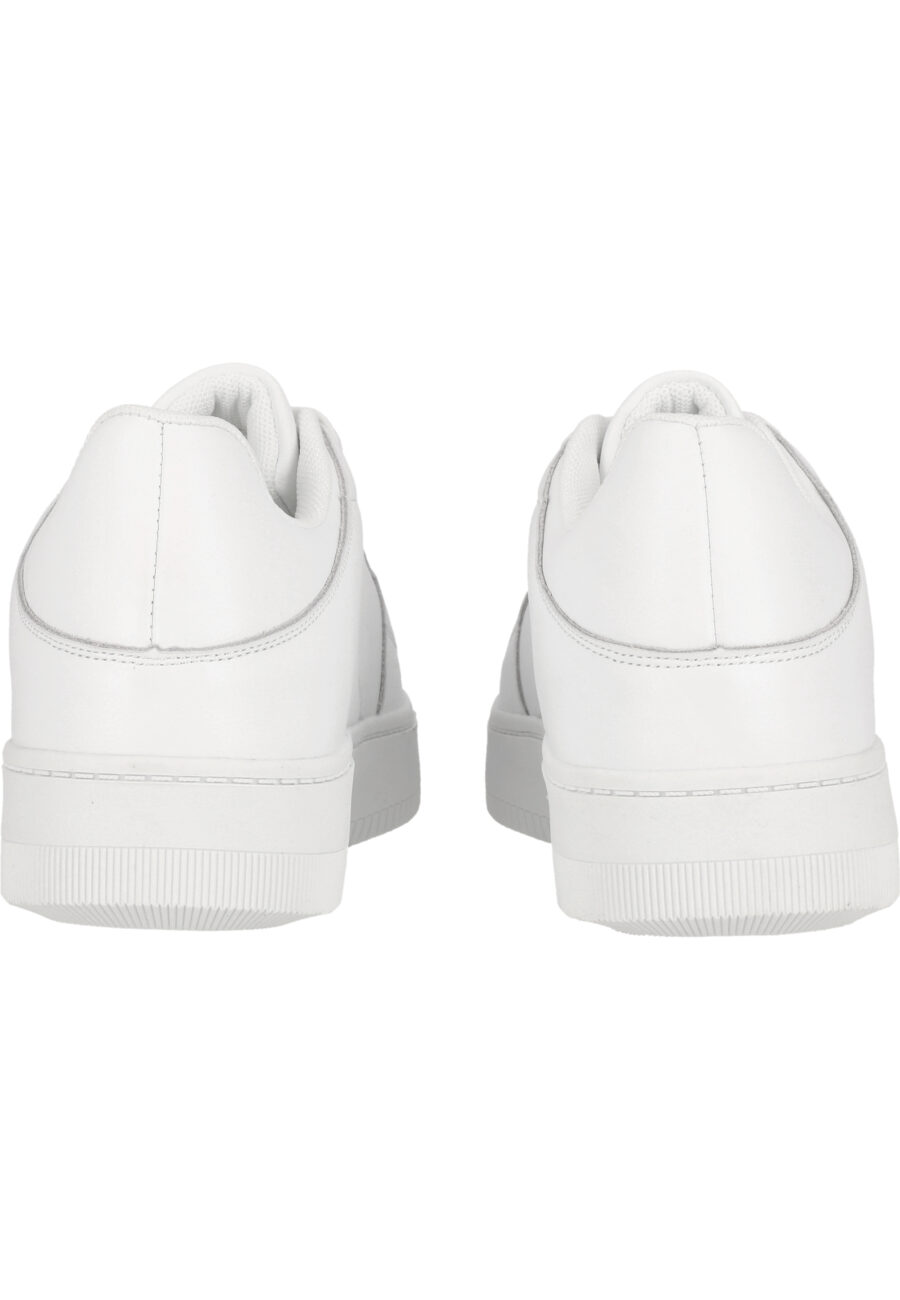 Virtus Ewart Premium Leather Sneakers, White Solid - Image 2