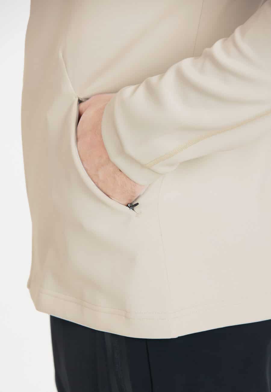 Virtus Tex M Full Zip Athletic Jacket, Vaporous Gray - Image 8