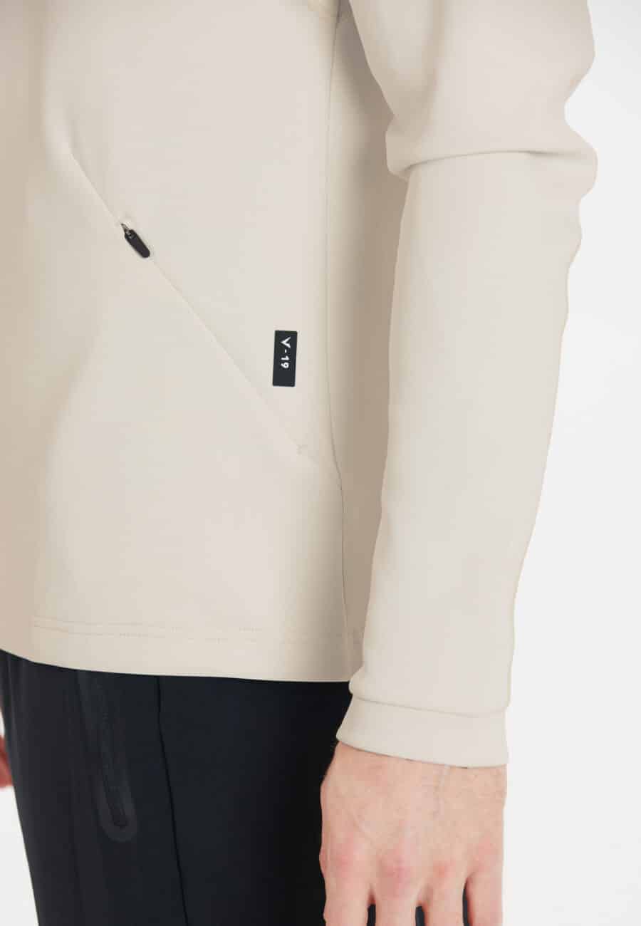 Virtus Tex M Full Zip Athletic Jacket, Vaporous Gray - Image 7