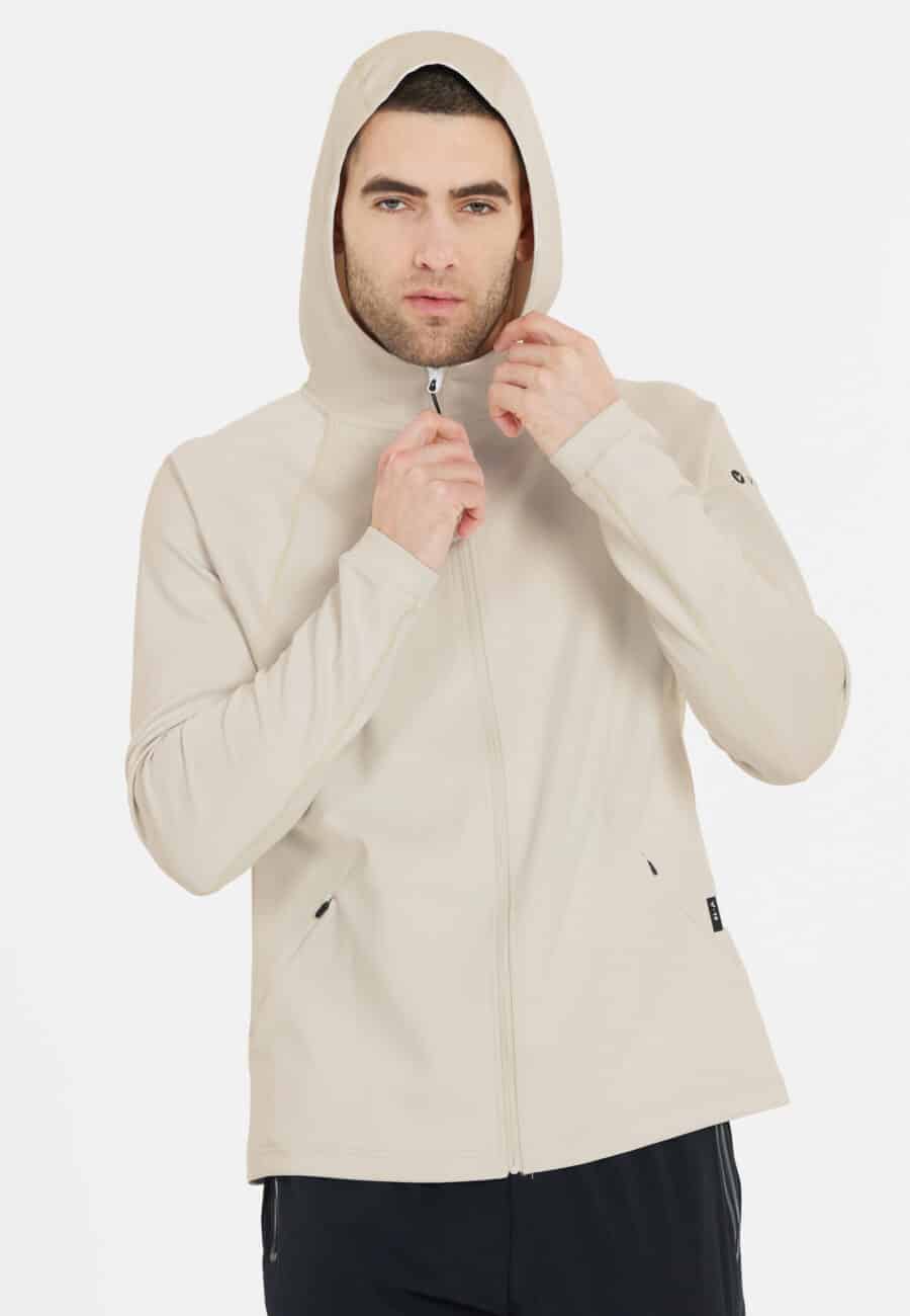 Virtus Tex M Full Zip Athletic Jacket, Vaporous Gray - Image 3