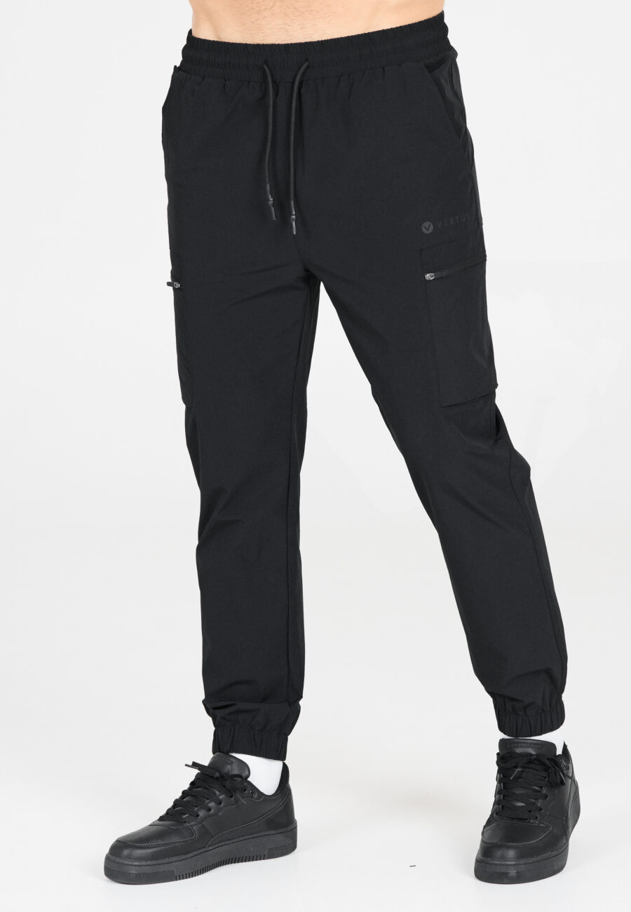 Virtus Ayden Cargo Pants for Ultimate Comfort, Black - Image 3