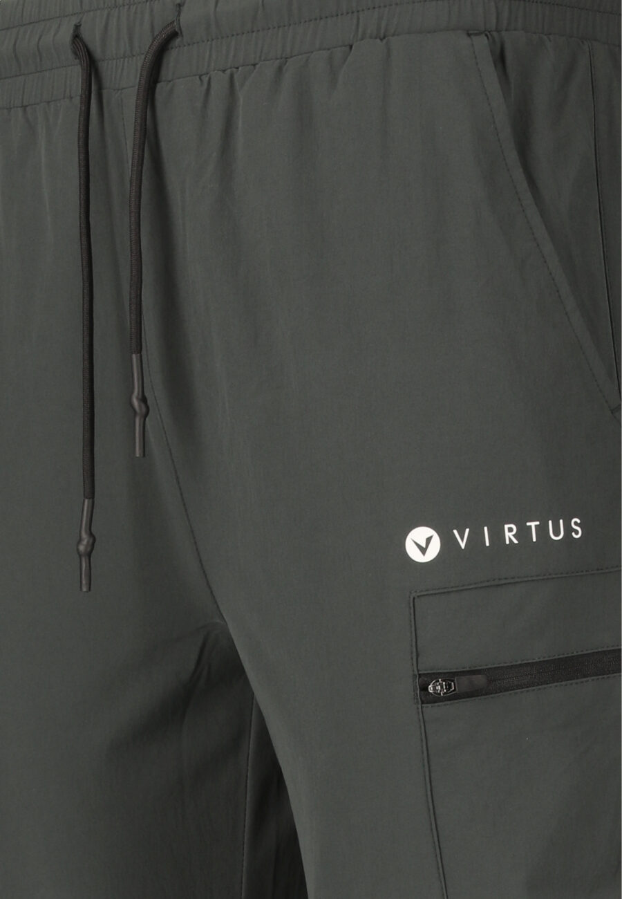 Virtus Ayden Cargo Pants for Ultimate Comfort, Woodland Gray - Image 9