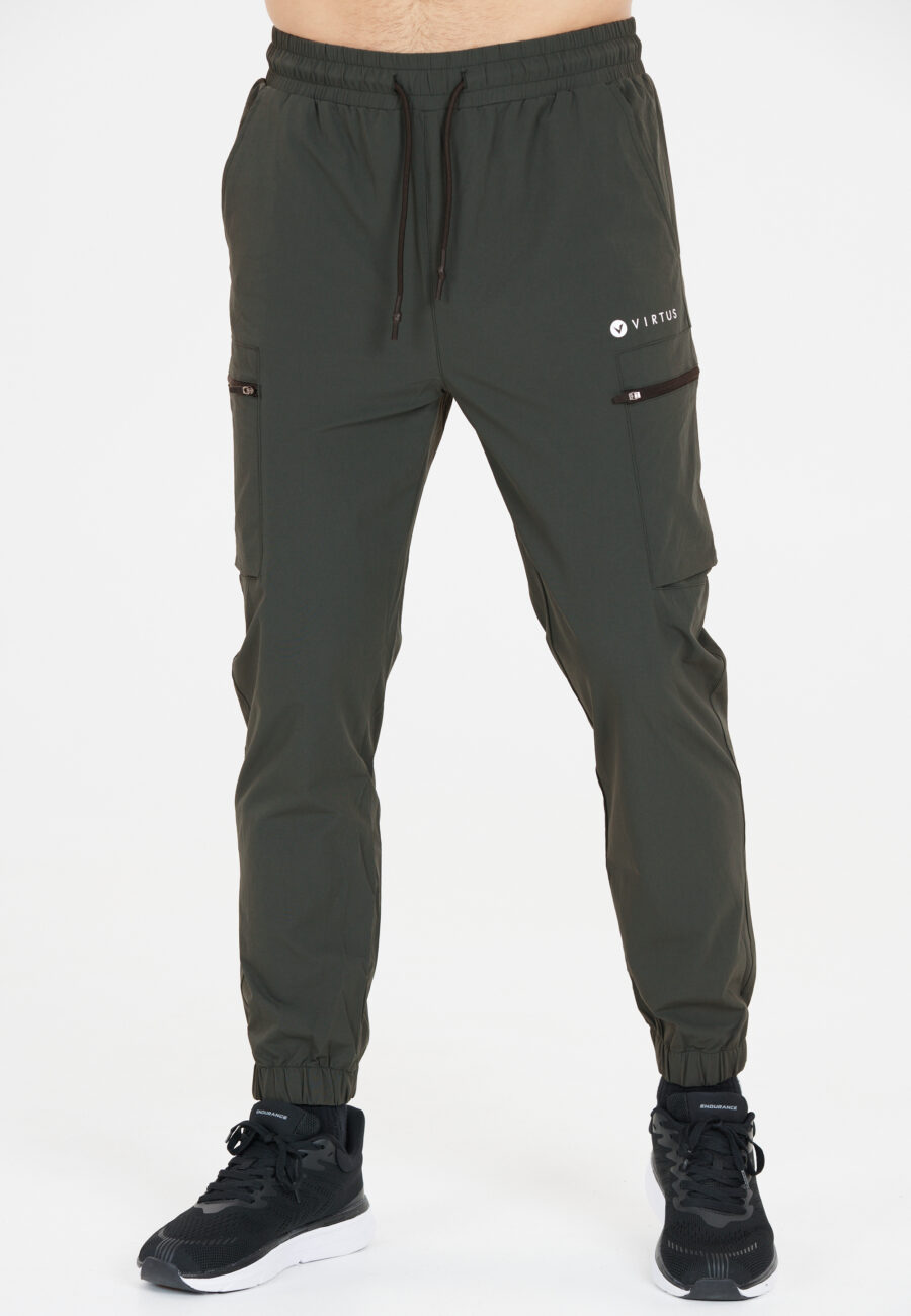 Virtus Ayden Cargo Pants for Ultimate Comfort, Woodland Gray - Image 3