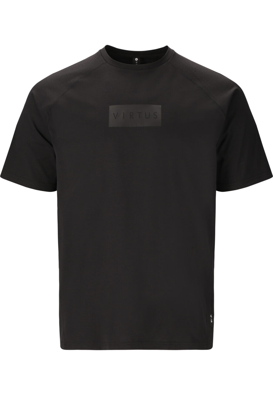 Virtus Kaleb Logo Short Sleeve T-Shirt, Black - Image 10