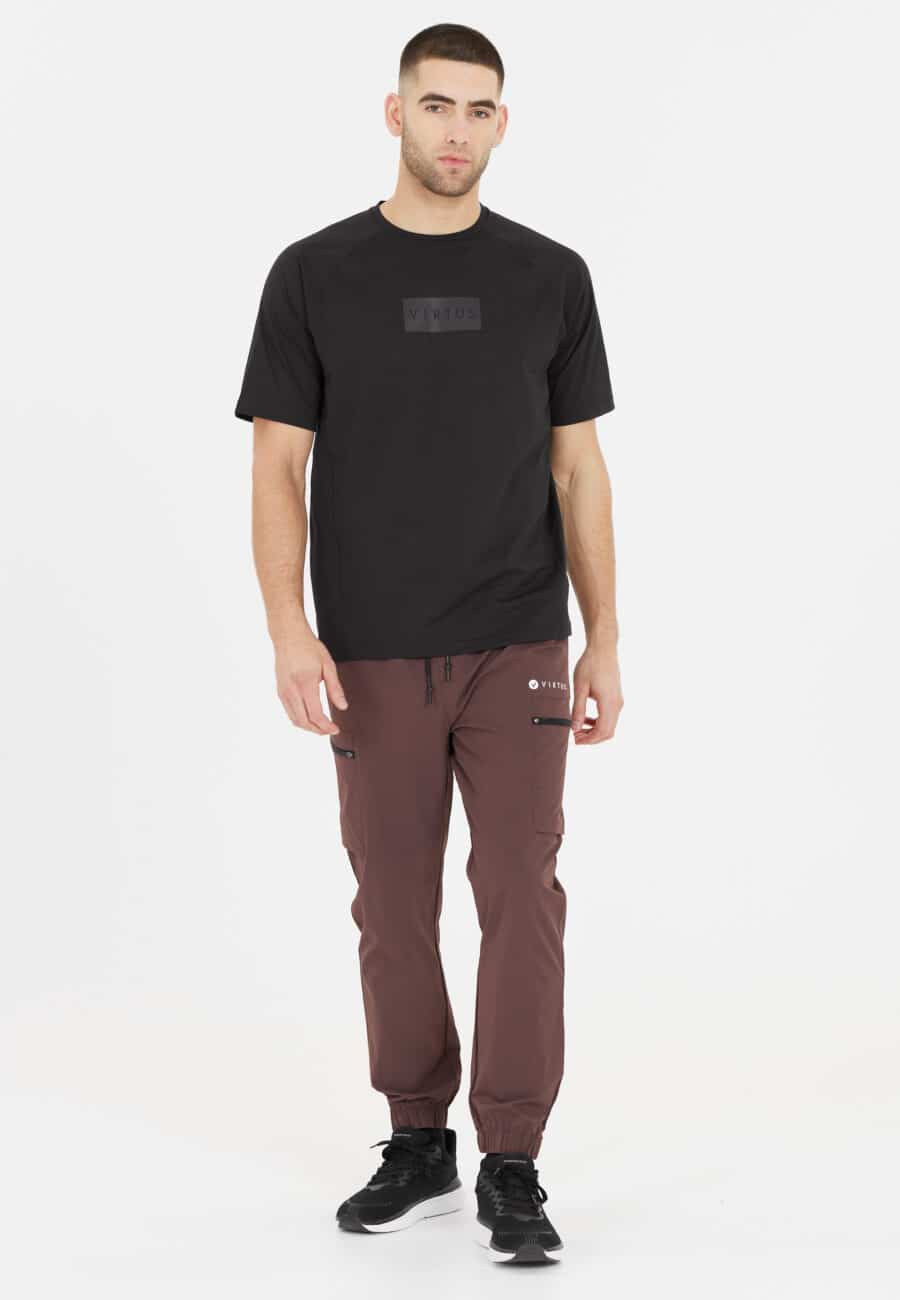 Virtus Kaleb Logo Short Sleeve T-Shirt, Black - Image 5