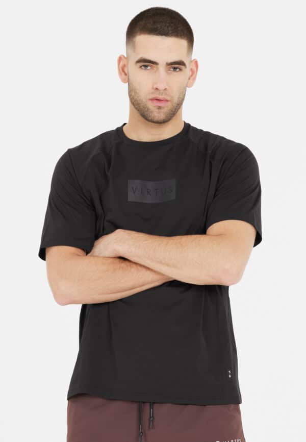 Virtus Kaleb Logo Short Sleeve T-Shirt, Black