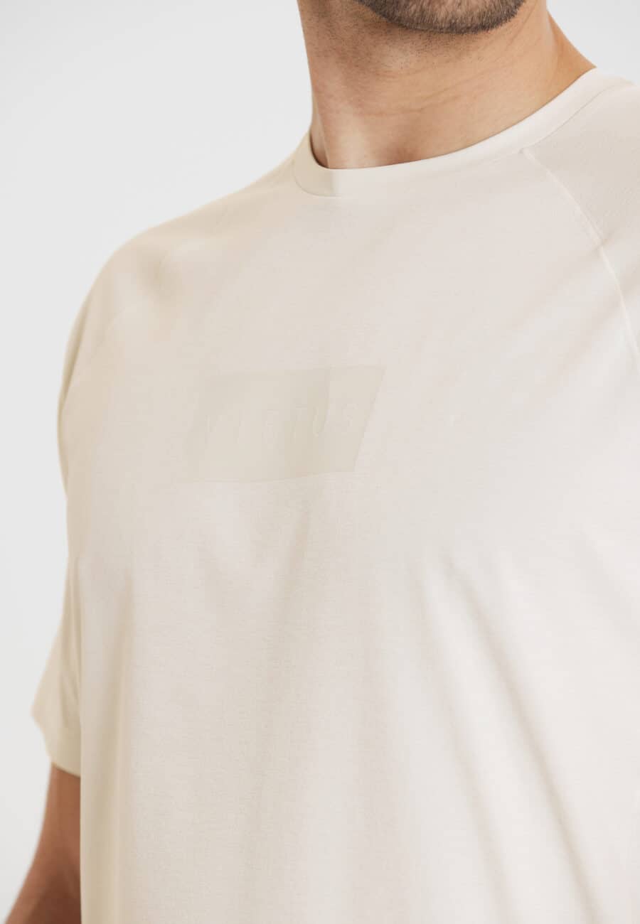 Virtus Kaleb Logo Short Sleeve T-Shirt, Vaporous Gray - Image 2