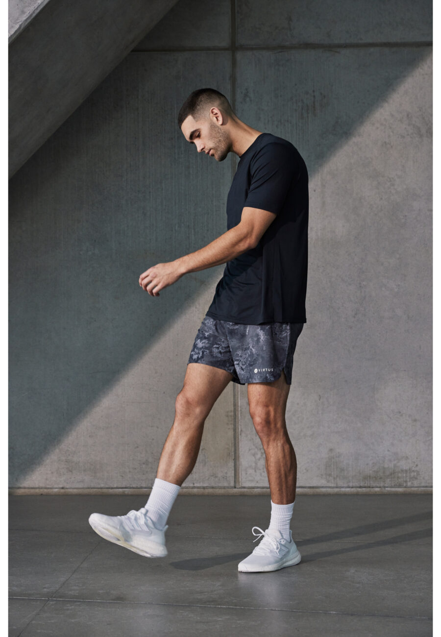 Virtus Callum Printed Fitness Shorts, 3664 - Image 14
