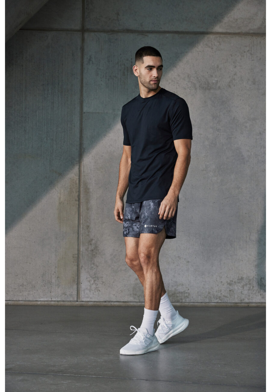 Virtus Callum Printed Fitness Shorts, 3664 - Image 13
