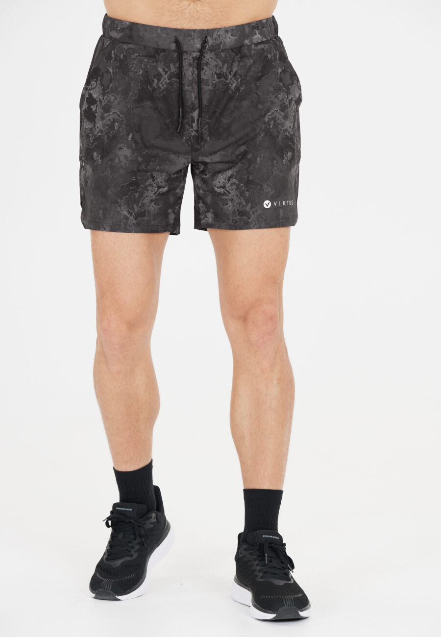Virtus Callum Printed Fitness Shorts, 3664 - Image 4