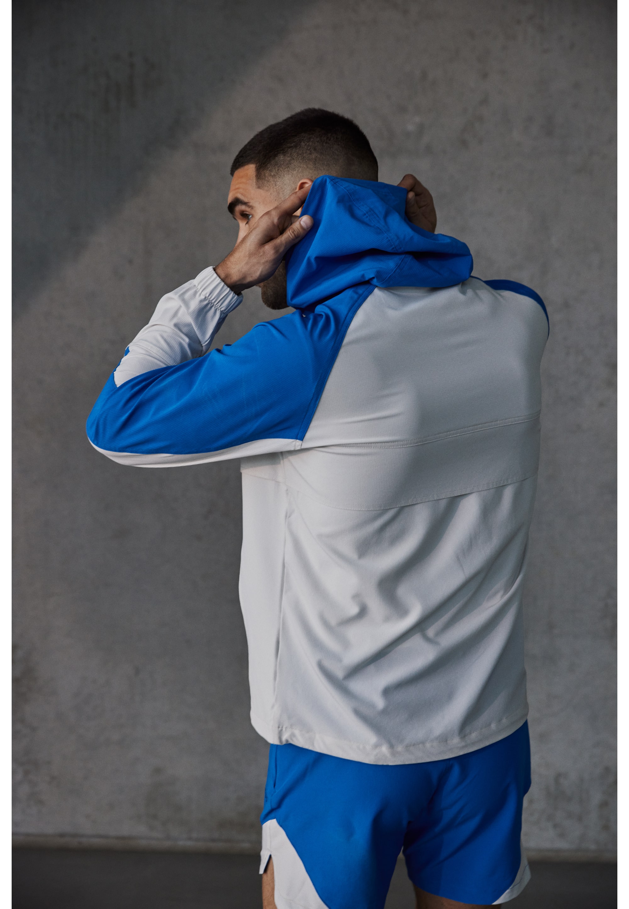 Virtus Cody Color Block Lightweight Jacket, Immerse - Image 4