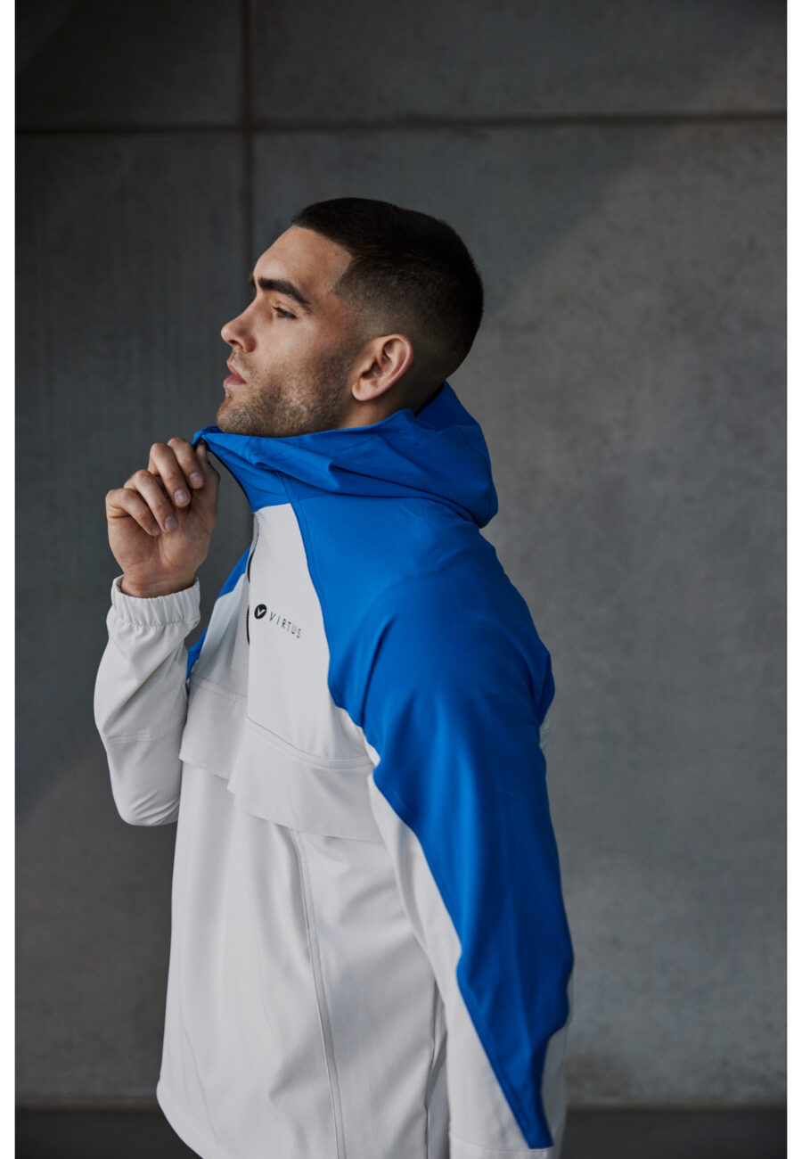 Virtus Cody Color Block Lightweight Jacket, Immerse - Image 3