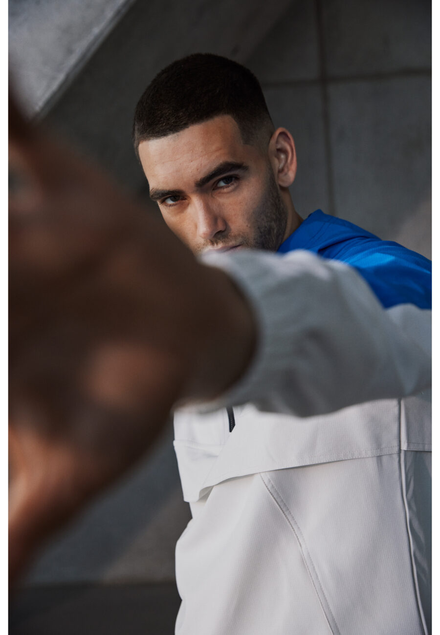 Virtus Cody Color Block Lightweight Jacket, Immerse - Image 2