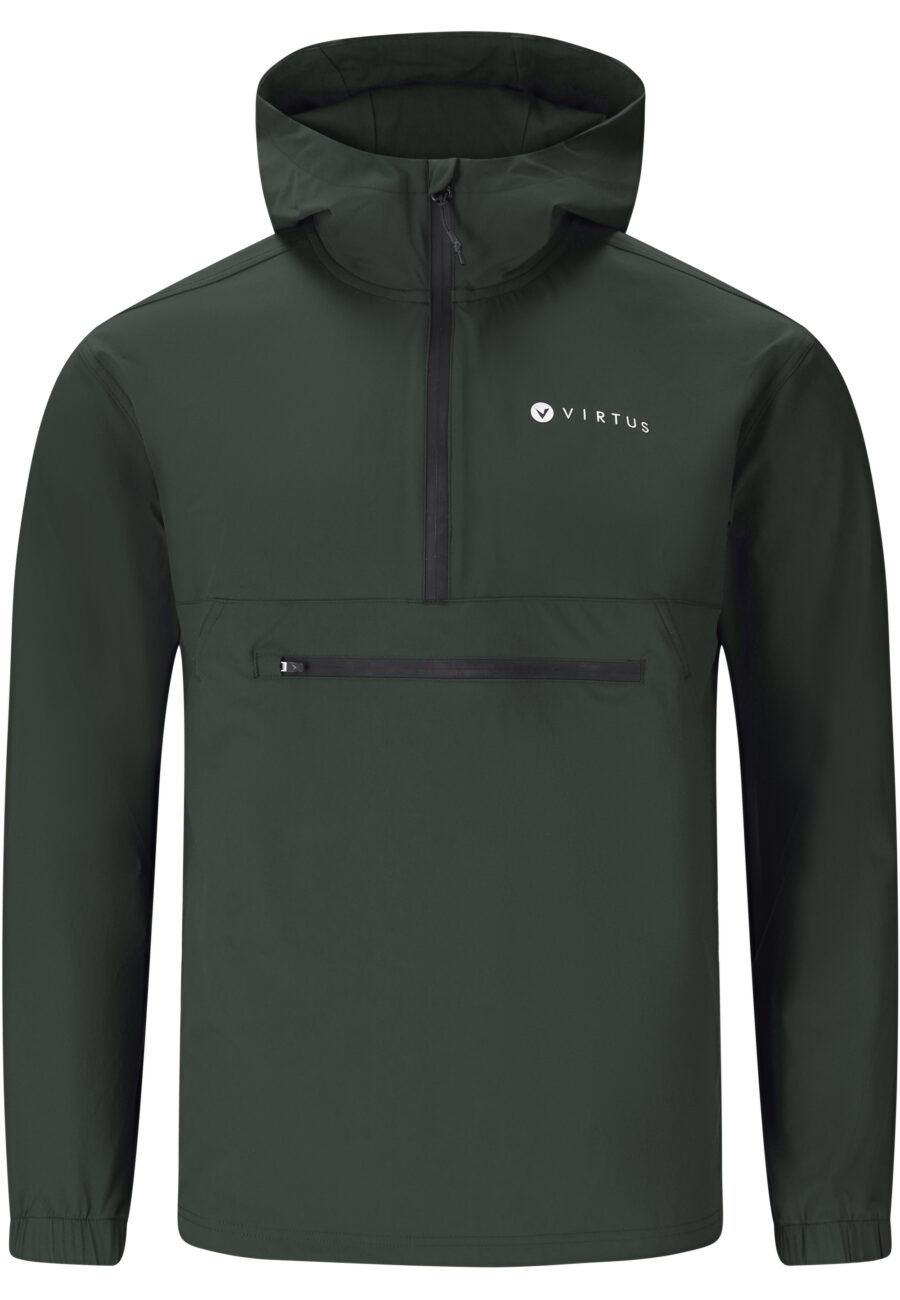 Virtus Jayson Performance Anorak Jacket, Woodland Gray - Image 11