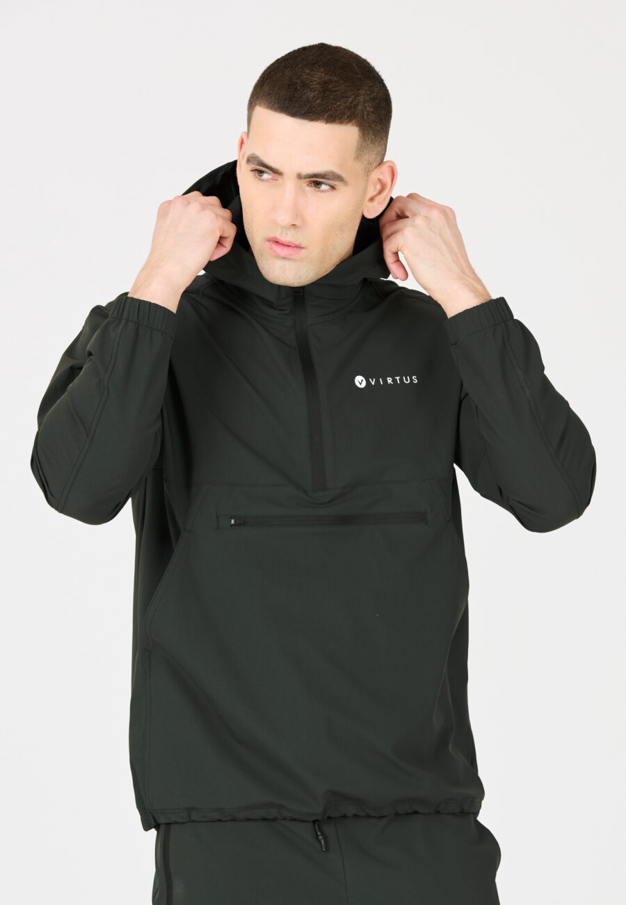 Virtus Jayson Performance Anorak Jacket, Woodland Gray