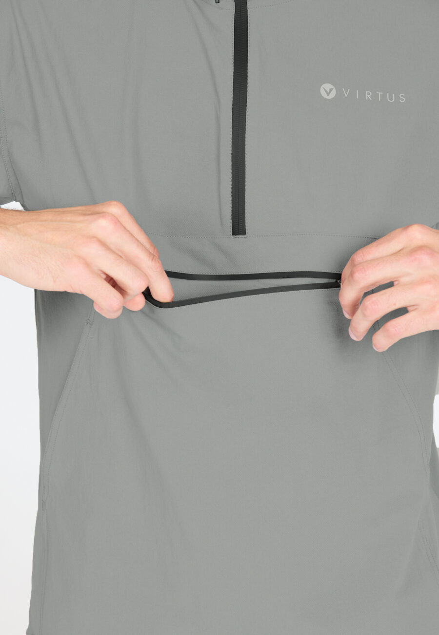 Virtus Jayson Performance Anorak Jacket, Sedona Sage - Image 8
