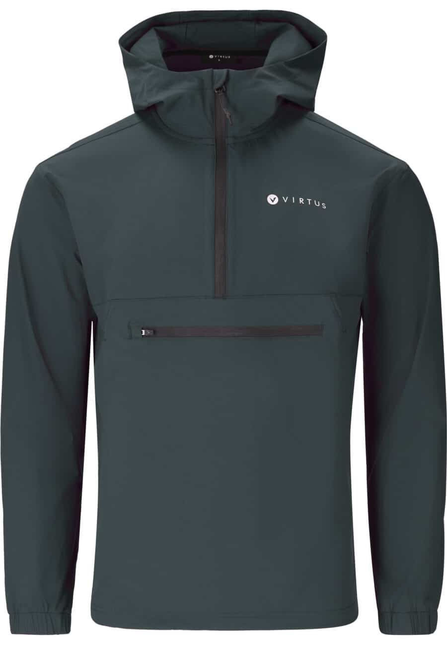 Virtus Jayson Performance Anorak Jacket, Dusty Forest - Image 11