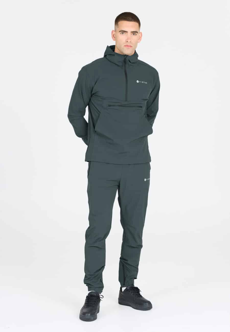 Virtus Jayson Performance Anorak Jacket, Dusty Forest