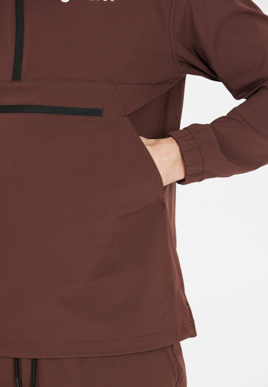 Virtus Jayson Performance Anorak Jacket, Puce - Image 8