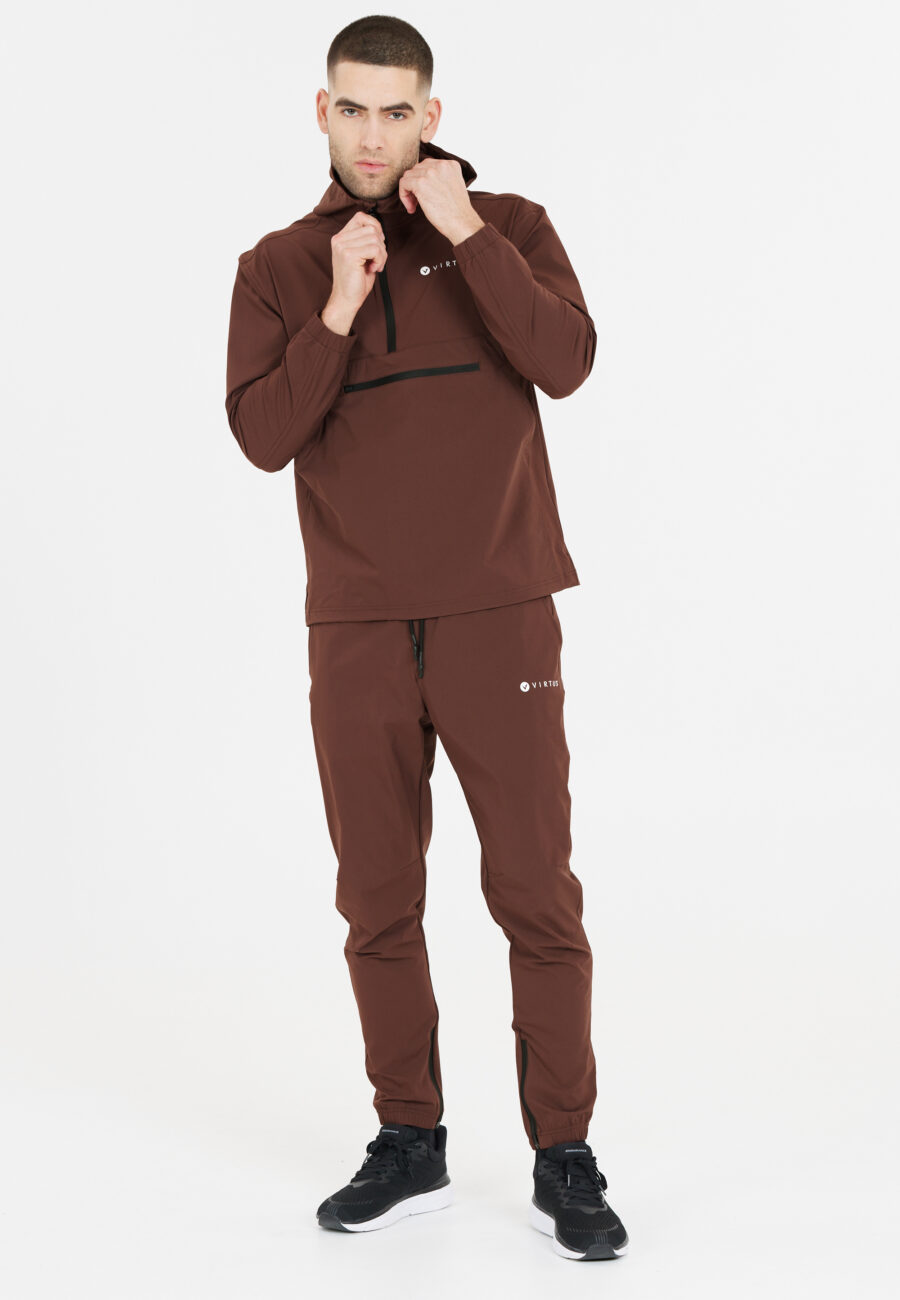 Virtus Jayson Performance Anorak Jacket, Puce - Image 5