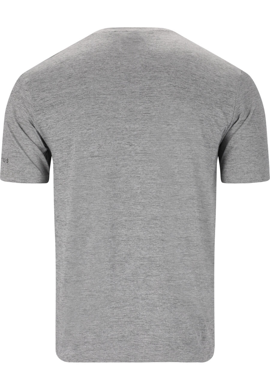 Virtus Beed Short Sleeve T-Shirt, Mid Grey Melange - Image 8