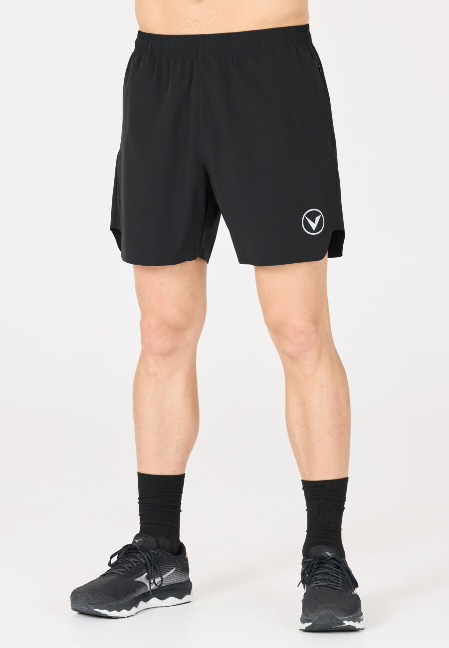 Virtus Spier Flexible Running Shorts, Black