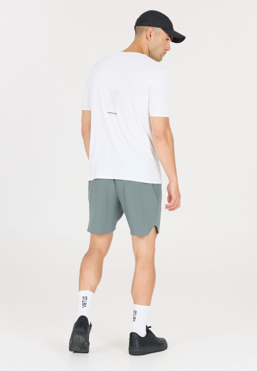 Virtus Spier Flexible Running Shorts, Stormy Sea - Image 4