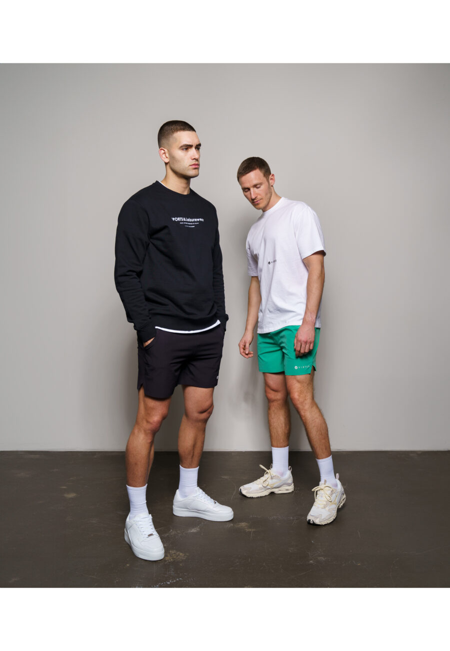 Virtus Berk Shorts - Premium Comfort Fit, Black - Image 9