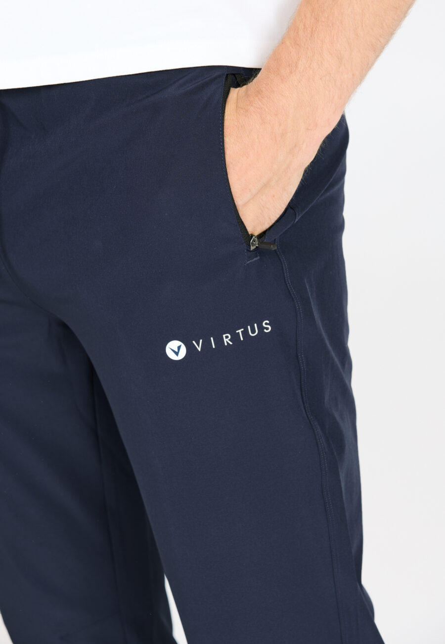 Virtus Benan Performance Athletic Pants, Blue Nights - Image 2