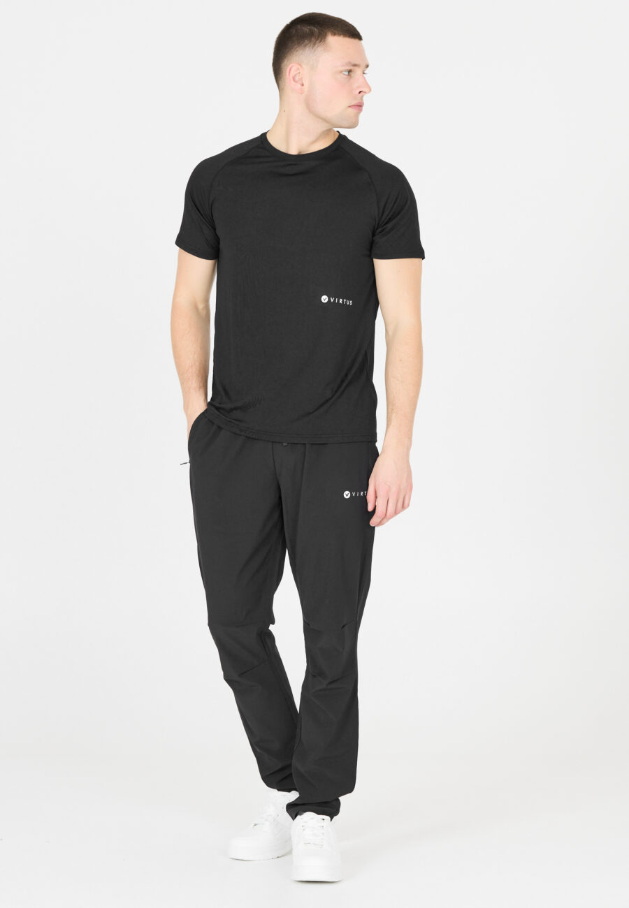 Virtus Leroy Lightweight T-Shirt, Black - Image 5