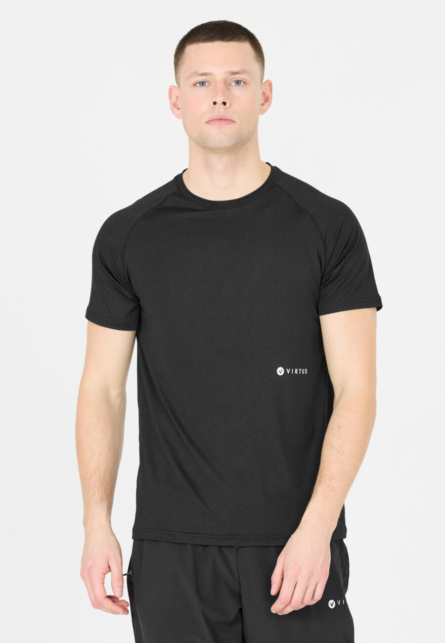 Virtus Leroy Lightweight T-Shirt, Black