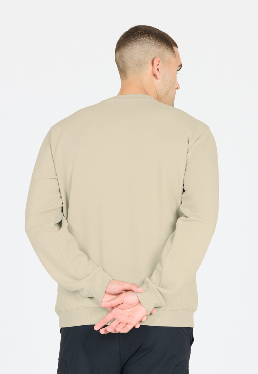 Virtus Kayden Comfortable Crew Neck Sweatshirt, Dove - Image 2