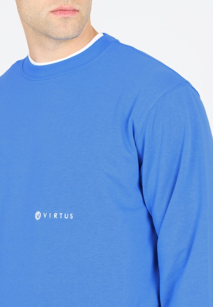 Virtus Kayden Comfortable Crew Neck Sweatshirt, Regatta - Image 7
