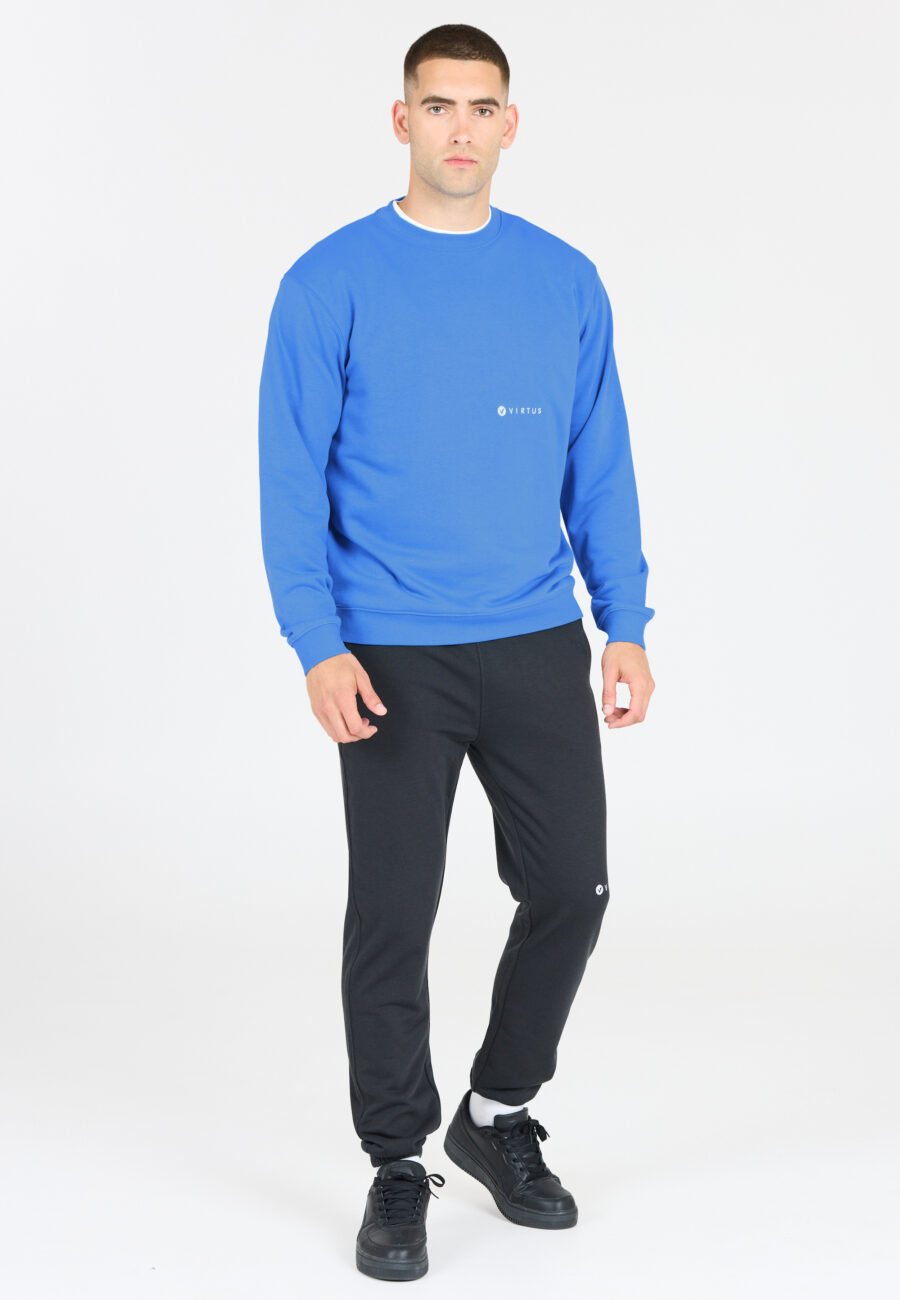 Virtus Kayden Comfortable Crew Neck Sweatshirt, Regatta - Image 6