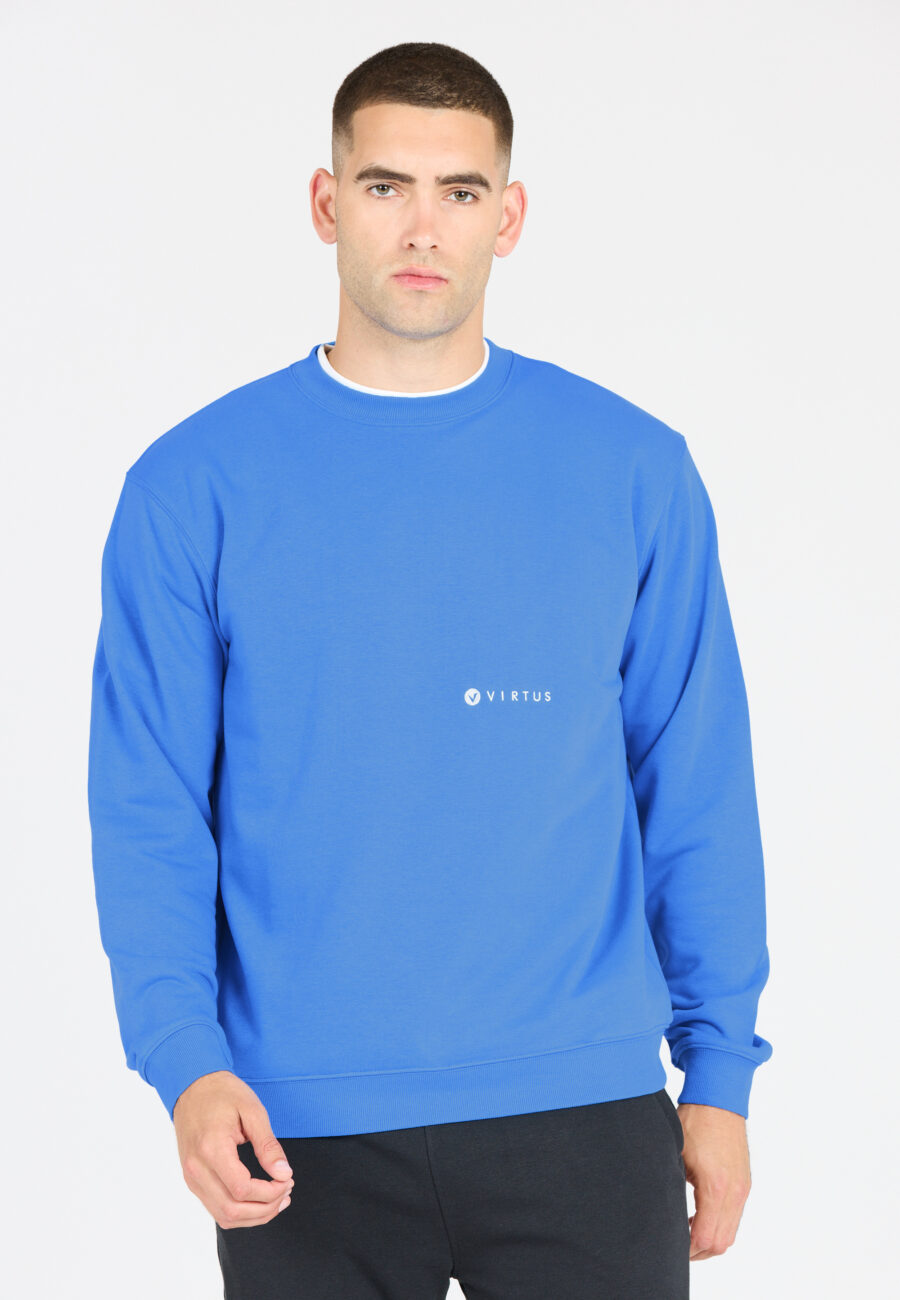 Virtus Kayden Comfortable Crew Neck Sweatshirt, Regatta