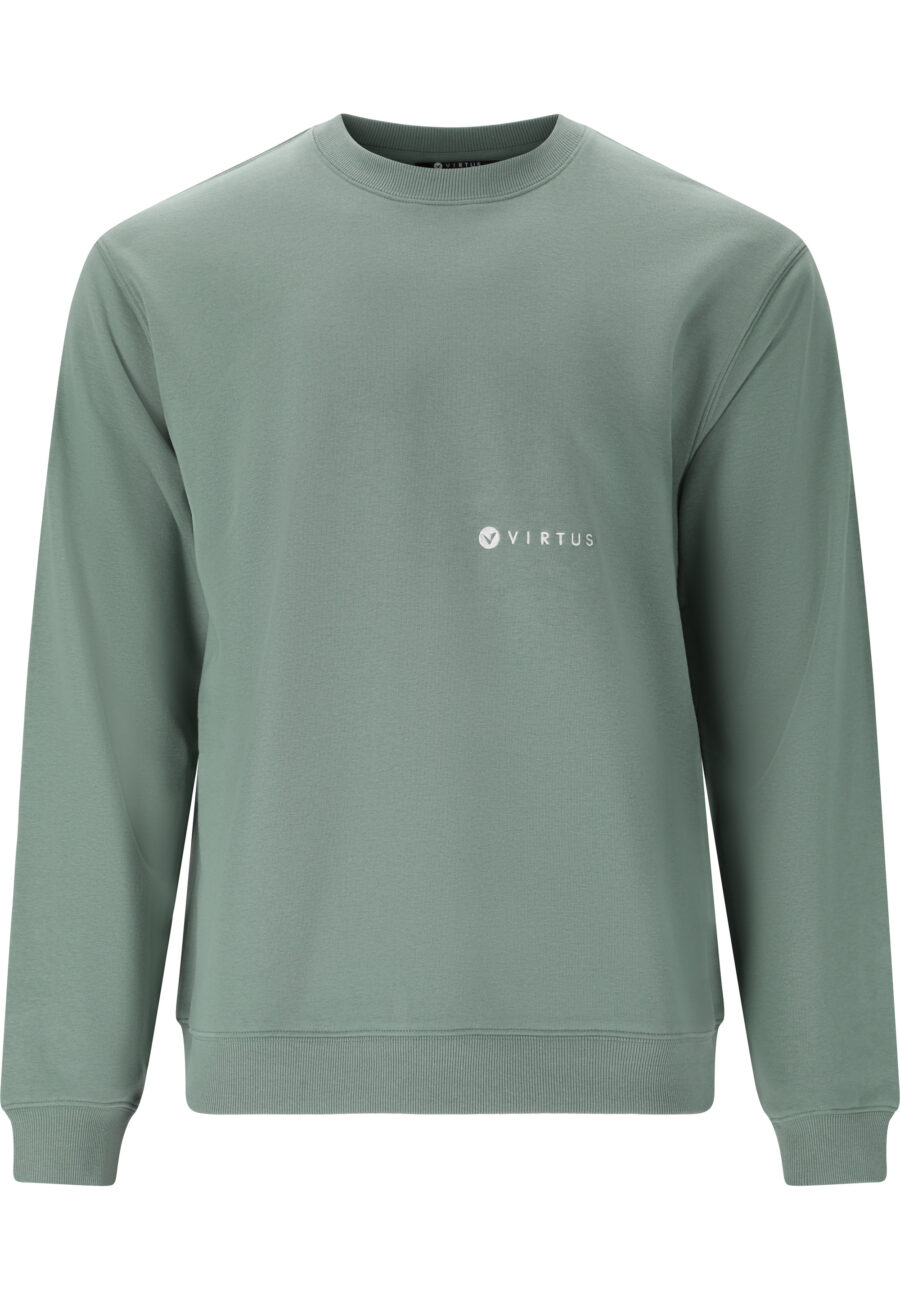 Virtus Kayden Comfortable Crew Neck Sweatshirt, Stormy Sea - Image 9