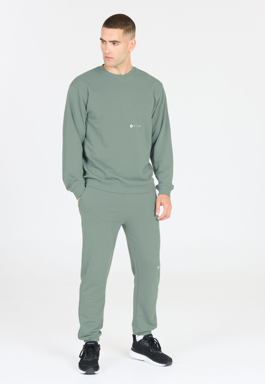 Virtus Kayden Comfortable Crew Neck Sweatshirt, Stormy Sea - Image 5