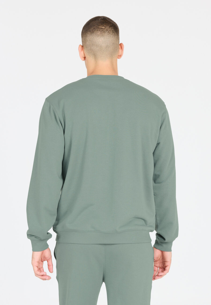 Virtus Kayden Comfortable Crew Neck Sweatshirt, Stormy Sea - Image 2