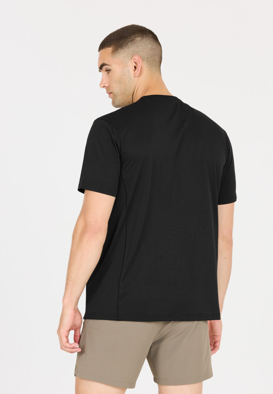 Virtus Finnian Stylish Short Sleeve T-shirt, Black - Image 4