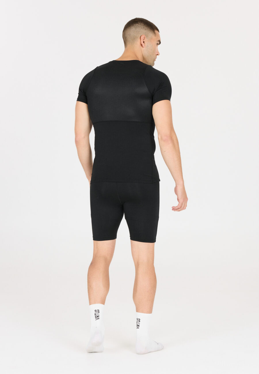 Virtus Baselayer Performance Short Leggings, Black - Image 4