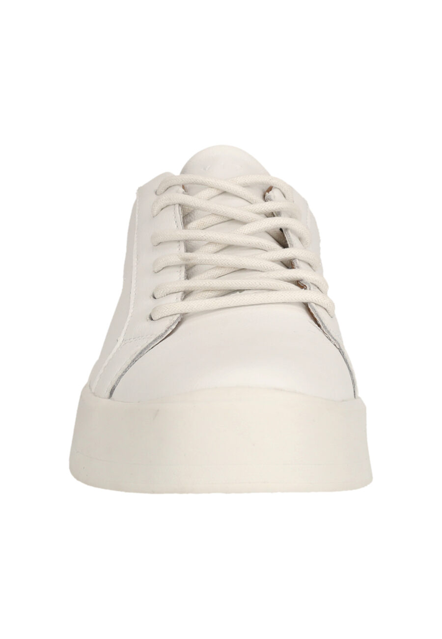 Virtus Britan Casual Leather Sneakers, White - Image 14