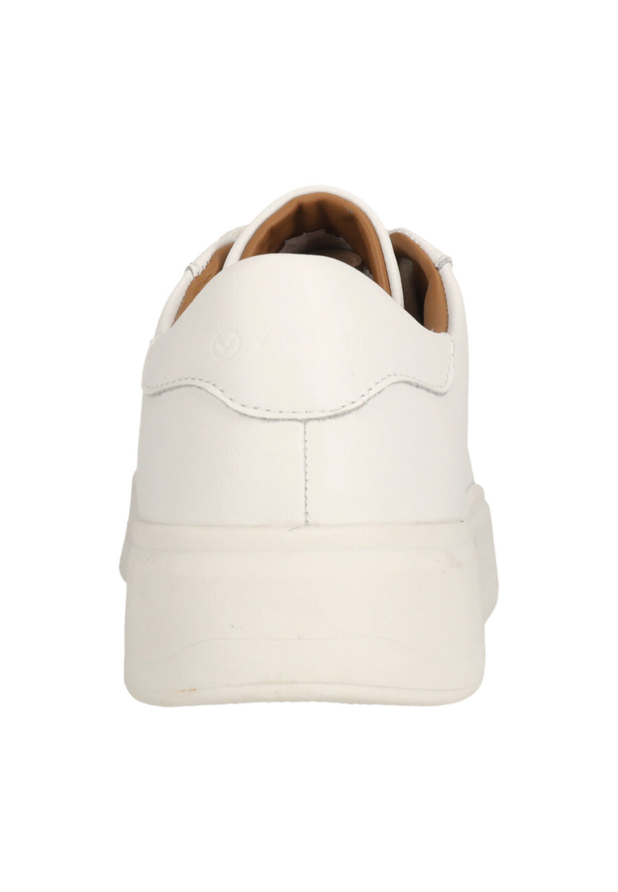 Virtus Britan Casual Leather Sneakers, White - Image 10