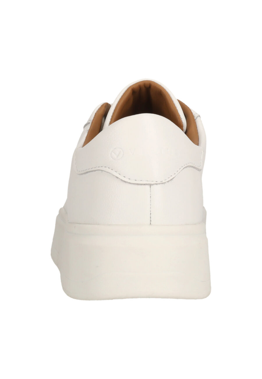 Virtus Britan Casual Leather Sneakers, White - Image 2