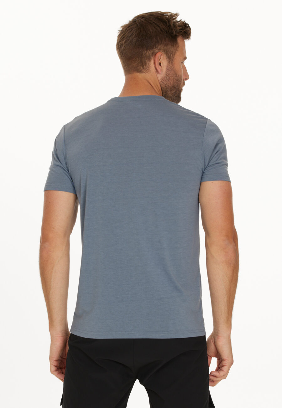Virtus Edwardo Short Sleeve Logo T-shirt, Flint Stone - Image 2